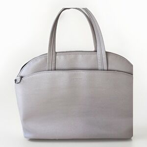 Matt & Nat Bag VILLE Satchel Vegan & Cruelity free Taupe Work Career Preppy